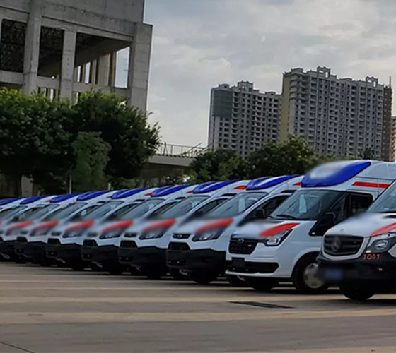 万荣县服务车队展示