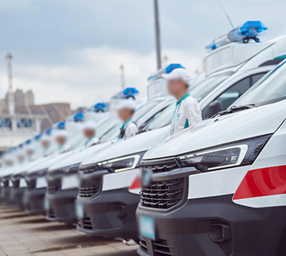 万荣县服务车队展示